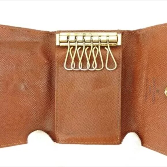 Louis Vuitton Key case Key holder Monogram Brown Monogram Authentic Used - Picture 7 of 7
